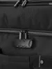 A close-up of a black travel bag with a combination lock. Náhled obrázku produktu