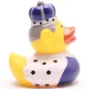 Badeente King Charles blau Vinyl 10,5 cm Produktbild-Vorschau 2