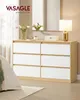 VASAGLE Kommode mit 6 Schubladen Modernes Sideboard für Produktbild-Vorschau 2