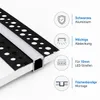 MasterLED profil na sadrokartón, hliník, čierny, 2 m – LED Náhľad obrázku produktu 3