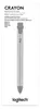 Logitech Crayon - Digitaler Stift - kabellos - Grau Voir les images du produit 15