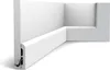 Battiscopa a pavimento Orac Decor AXXENT SX183-RAL9003 Anteprima dell’immagine prodotto 1