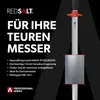 REDSALT® Premium fusil à aiguiser 30cm ovale micro fin Voir les images du produit 6