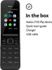 NOKIA 2720 Flip Dual-SIM-Handy schwarz Podgląd zdjęcia produktu 9