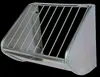 A metal hay feeder for animals, mounted on a black background. Anteprima dell’immagine prodotto