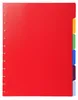 Exacompta 86002E Register 6-teilig DIN A4 Maxi farbig Produktbild-Vorschau 1