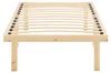 Cadre de lit 90x200 cm avec Sommier à lattes Lit en bois Voir les images du produit 10