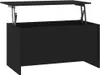 vidaXL Konferenční stolek černý 102x55,5x52,5 cm Materiál Náhled obrázku produktu 1