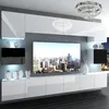 BELINI Wohnwand Vollausstattung Wohnzimmer-Set Moderne Produktbild-Vorschau 2
