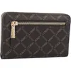 A close-up view of a brown L.CREDI wallet with a repeating logo pattern. Anteprima dell’immagine prodotto