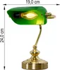 Globo Lighting Tischleuchte Metall messingfarben, 1x E14 Produktbild-Vorschau 14