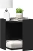 vidaXL Zásobník na stelivo černý 42x42x51 cm Materiál na Náhled obrázku produktu 2