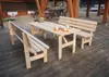 Zahradní lavice dřevěná Rojaplast VIKING 180 cm přírodní Náhled obrázku produktu 2