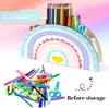 Stiftehalter Schreibtisch Organizer Holz Stiftebox Kinder Produktbild-Vorschau 3