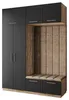 Masseno Garderobe-Set REMA 180/240/60 cm Modern Produktbild-Vorschau 1
