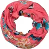 styleBREAKER Damen Loop Schlauchschal mit buntem Produktbild-Vorschau 1