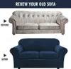 1/2/3/Sitzer Sofa Überzug Samt Schonbezug Plüsch Sofabezug Produktbild-Vorschau 4