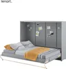 Schrankbett 140 x 200 Horizontal CP-04 Grau LENART CONCEPT Produktbild-Vorschau 5