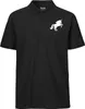 Huuraa Herren Polo Shirt Einhorn Silhouette XL Black Bio Produktbild-Vorschau 1