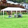 Pavillon COSTWAY 3 x 6 m, pavillon de jardin avec 4 parois Voir les images du produit 2