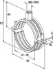 fischer Doppelschraubklemme für Rohre FRSR 32-36 M8/M10 Produktbild-Vorschau 2