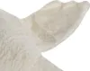 A close-up view of a fluffy, cream-colored material, possibly a stuffed animal or blanket. Podgląd zdjęcia produktu