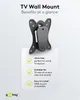 Goobay TV-Wandhalter Basic FIX S 23-42z starr 25kg Produktbild-Vorschau 11