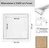 Holz Bilderrahmen Lifestyle Plexi Foto Rahmen Collage Produktbild-Vorschau 4