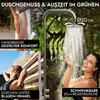 Doccia da giardino in acciaio inox V2A con 2 attacchi per Anteprima dell’immagine prodotto 6