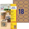 AVERY Zweckform, natuurlijke bruine etiketten, 63,5 x 42,3 Productafbeelding-voorbeeld 12