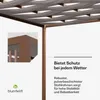 Blumfeldt Shade Cove Vert Beige Gartenpavillon 3x3 m Produktbild-Vorschau 6