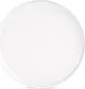 A single white plate is shown from a top-down perspective against a white background. Náhled obrázku produktu