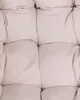 BELIANI Hängesessel Beige Rattan inkl. Kissen Korbsessel Produktbild-Vorschau 5