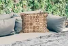 MuchoWow® Outdoor Kissen - Design - Blumen - Braun - Natur Produktbild-Vorschau 2