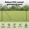 vidaXL Eurofence Grey 1,6 x 10 m PVC potiahnuté železo Náhľad obrázku produktu 5