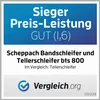 Scheppach BTS800, Rotačná brúska, Na pracovný stôl, 370 W, Náhľad obrázku produktu 6