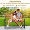 COSTWAY Gartenbank, Holzbank, 2-Sitzer Sitzbank aus Produktbild-Vorschau 5