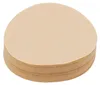 100Pcs 64mm Runde Kaffeefilter Ungebleichtes natürliches Produktbild-Vorschau 4