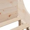 vidaXL Postel z masivu bez matrace 200x200 cm borovice Náhled obrázku produktu 6