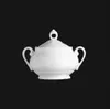 Petit sucrier 250 ml, porcelaine blanche, Vérone, G. Voir les images du produit 3
