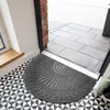 Fußmatte - 60x90 cm - Halbrund - Grau - Rutschfeste Produktbild-Vorschau 7
