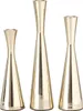 Boltze Gruppe Cone Kerzenleuchter gold 3tlg Produktbild-Vorschau 11