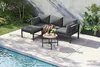 Gartenmöbel-Set Eckgarnitur mit Sofa, Couchtisch & Produktbild-Vorschau 13
