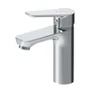 A chrome bathroom faucet on a white background. Produktbild-Vorschau