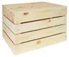 Holztruhe Natur mit Deckel  48 x 36 x 27cm Produktbild-Vorschau 2