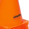VirtuFit Pachołki treningowe 23 cm - 12 szt. Pomarańczowy Podgląd zdjęcia produktu 3