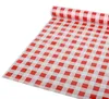 Tischdecke, Folie 50 m x 80 cm rot "Karo" Produktbild-Vorschau 4