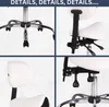 DELUKE® Sattelhocker mit Lehne KOLLI | Höhenverstellbar, Produktbild-Vorschau 5
