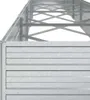 vidaXL Garten-Hochbeet 600x80x45 cm Verzinkter Stahl Silber Produktbild-Vorschau 8