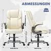 Kancelárska stolička COLAMY – Ergonomická stolička s Náhľad obrázku produktu 3